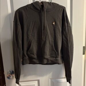 Size Medium Teddy Fresh Graphite Women's Classic Hoodie